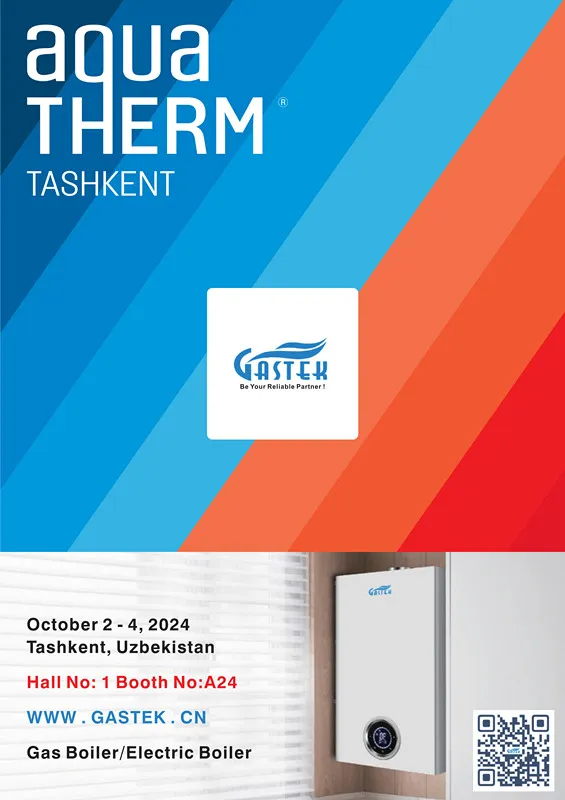 ZHONGSHAN GASTEK HOME APPLIANCE COMPANY LIMITED kanggo Nampilake Boiler Gas Inovatif lan Boiler Listrik ing Tashkent Fair 2024
