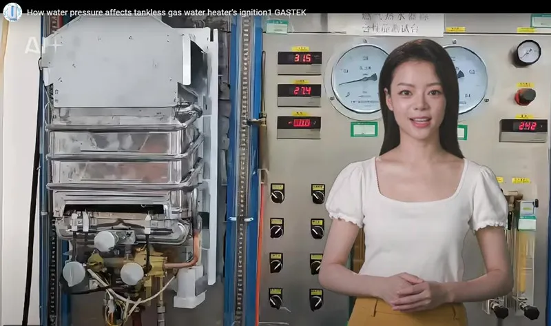 Kepiye tekanan banyu mengaruhi ignition pemanas banyu gas tankless?