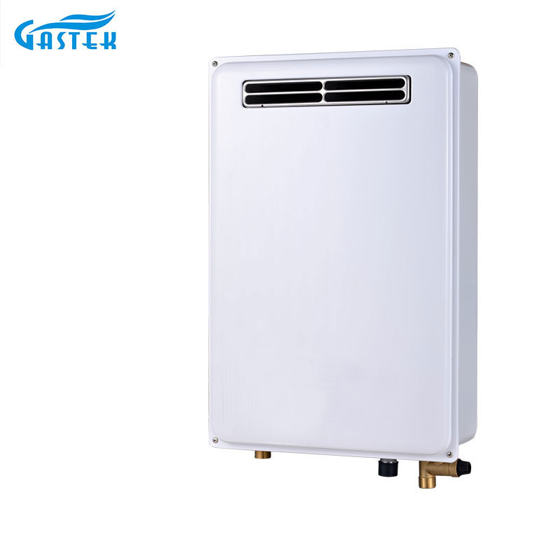 20L 24L 28L Fan Dipeksa Outdoor Gas Geyser kanggo Hot Water Shower