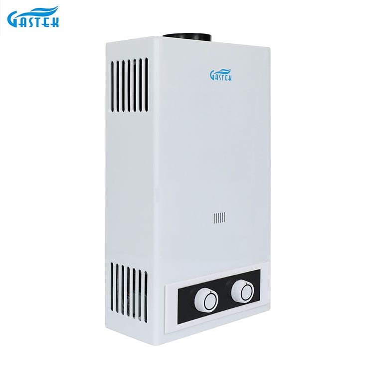 Home Appliance Flue Type Wall Mounted LPG Tankless Gas Cepet Geyser kanggo Shower