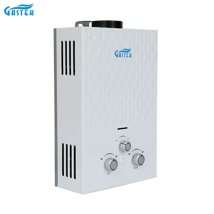 Flue Type Wall Mounted LPG Tankless Gas Instan Pemanas Banyu Panas kanggo Shower