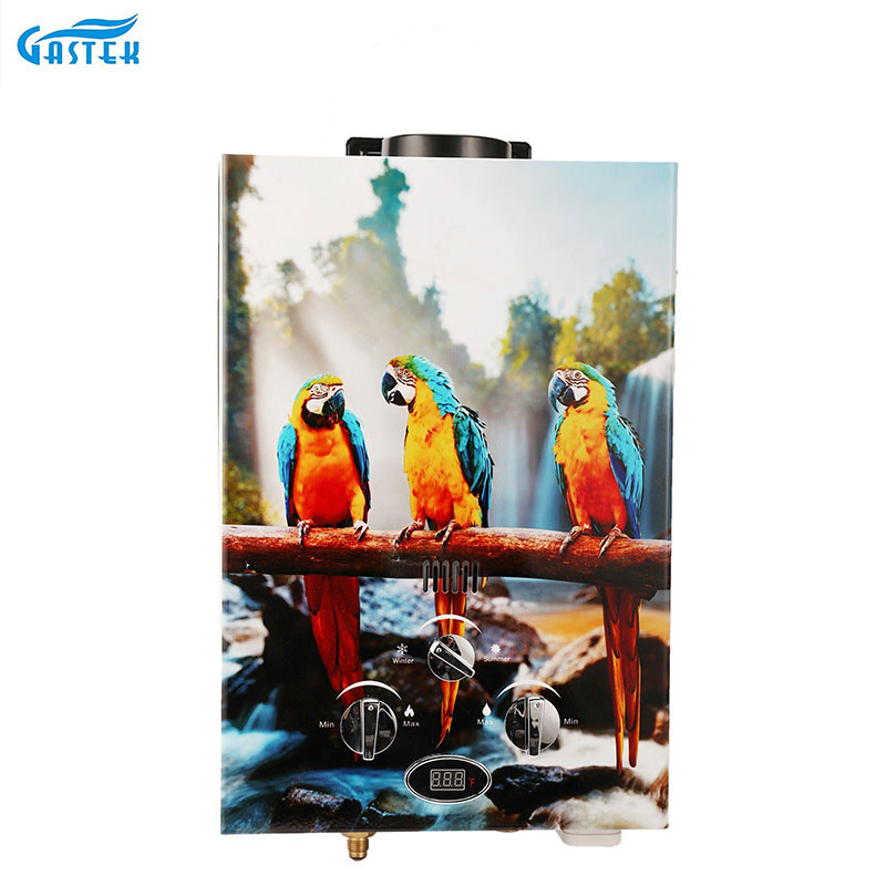 Home Appliance Geyser Panel Warna-warni Kamar Mandi Gas Cepet Water Heater