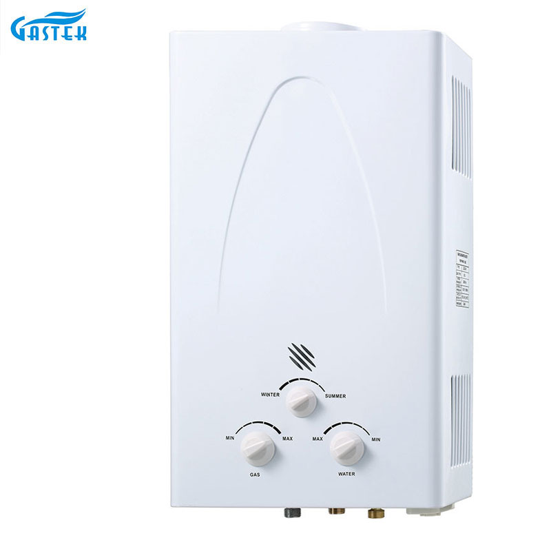 Pemanas Air Gas Instan Kamar Mandi Flue